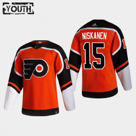 Philadelphia Flyers Matt Niskanen 15 2020-21 Reverse Retro Authentic Shirt - Kinderen
